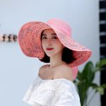 Esrt-069 Beach Cap Caps Panama Wide Brim Infant Hats for Women Summer Sun Visor China Straw Hat Ribbon Custom Upf 50 - Image 21