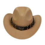 2025 Free Sample Shinehats Luxury Chapeau Femme Western Wide Brim Hat Fedora Wholesale Cowboy Felt Custom Logo Cowboy Hats - Image 52
