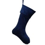 Wholesale 9 Colors Velvet Christmas Stocking Multi Colors Monogram Personalize Velvet Christmas Stocking Decoration - Image 2