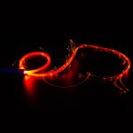 OEM  Rave Whip Glowing  Fiber Optic Dance Whip RGB Color Whip for  for Holiday - Image 9