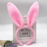 Cute Lovely Plush Long Rabbit Ears Band Women Girl Bunny Headband Headwear Ear Decorations Hair Accessories for Cosplay - Image 15