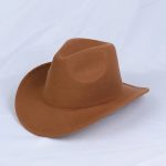 2025 Free Sample Shinehats Luxury Chapeau Femme Western Wide Brim Hat Fedora Wholesale Cowboy Felt Custom Logo Cowboy Hats - Image 30