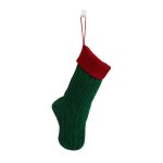 Shiny Thick Velvet Xmas 18" Large Size Red Christmas Stockings for Embroidery - Image 12