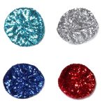 Women Sequins Hat Metallic Shining Costume Jazz Glitter Dance French Beret Round Cap Ladies Fashion Accessories Beanie - Image 4