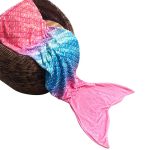Mermaid Tail Blanket for Parties and Daily Use - Image 7