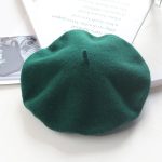 Berets-ea001 Wholesale Multicolor Fashion Design Female Faux Fur Beret Flat Cap, High Quality Adult Custom Beret Hats for Women - Image 32