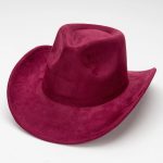Men Women Solid Color Suede Velvet Trendy Cowboy Hats Vintage Minimalist Jazz Hat Traveling Gentleman Wide Suede Cowboy Hat - Image 26