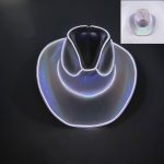 Neon Sparkly LED Light-Up Cowboy Hat Unisex Glowing Sequin Jazz Hat for Wedding Parties Concerts Nightclubs Props - Image 13