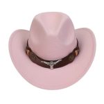 2025 Free Sample Shinehats Luxury Chapeau Femme Western Wide Brim Hat Fedora Wholesale Cowboy Felt Custom Logo Cowboy Hats - Image 55