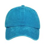 Wholesale Blank Washed Unstructured Low Profile Dad Hat Custom Logo Cotton Plain Strapback Vintage Baseball Cap - Image 10