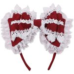 Wholesale Custom Lolita Hair Accessories B Hairpin Headband Style Bow Headwear Props Holiday Party Cute Girl - Image 2