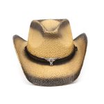 Fashion High Quality Handmade Paper Straw Wholesale Wide Brim Cowboy Hat Bohemian Style Carved Sun Hats Sombreros - Image 7