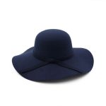 HDP-289 Latest Fall Unisex Plush Woolen Furry Brimmed Fedora Hat Vintage 2023 Jazz Hats - Image 4