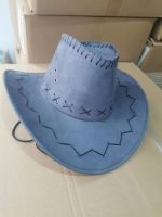 Wholesale Western Cowboy Summer Women's European and American Retro Large Brimmed Beach Sunscreen Hats - Image 17