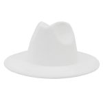Wholesale High Quality Mixed Color European and American Blank Retro Men's Felt Fedora Hats Jazz Hat - Image 25