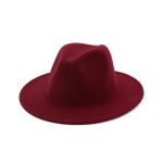 Wholesale High Quality Mixed Color European and American Blank Retro Men's Felt Fedora Hats Jazz Hat - Image 17
