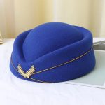 Custom air Plane Flight Costume Cosplay Career Stewardess Etiquette Hostess Attendant Beret Hat - Image 16