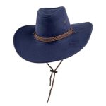 Hot Selling American Style Western Cosplay Suede Vintage Knight Felt Cowboy Top Hat Fedora Hats - Image 7