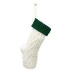 Shiny Thick Velvet Xmas 18" Large Size Red Christmas Stockings for Embroidery - Image 10