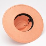 Wholesale Custom 10cm Brim Suede Fedora Hats for Women Water Drop Shape Retroexcavadora Sauna Hat for Party Business Casual - Image 6