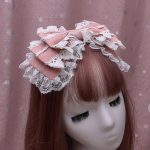 Wholesale Custom Lolita Hair Accessories B Hairpin Headband Style Bow Headwear Props Holiday Party Cute Girl - Image 4