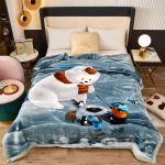 Winter Sherpa Plush Warm Blanket for Adult  king Size  Thick Warm Fluffy Home Soft Raschel  Blankets - Image 3
