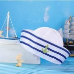 AN912 Blue With White Sail Hats Navy Sailor Hat for Costume Accessory Dressing up for Party - Image 5