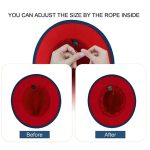 Wholesale High Quality Mixed Color European and American Blank Retro Men's Felt Fedora Hats Jazz Hat - Image 3