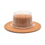 Enan-P001 PVC Plastic Hard Flat Top Transparent Fedora Hat Protector, Holders for Fedora Hats Holder - Image 2