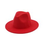 Wholesale High Quality Mixed Color European and American Blank Retro Men's Felt Fedora Hats Jazz Hat - Image 18