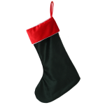 New Arrival Wholesale Nonwoven Embroidery Decorations Gift Bag Cute Candy Red White Black Plaid Christmas Stockings - Image 8