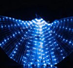 Wholesale Lights Belly Dance Isis Wings Glow Angel With Telescopic Sticks Flexible Rods for Adults - Image 6