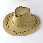 Factory  Unisex Vintage PU Leather Mexican Cowboy Party Hat and Stylish Parties Sunscreen Sun Hathat Western Cowboy Hat - Image 12
