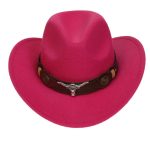 2025 Free Sample Shinehats Luxury Chapeau Femme Western Wide Brim Hat Fedora Wholesale Cowboy Felt Custom Logo Cowboy Hats - Image 72