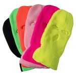 Full Face Cover Ski Mask Hat 3 Holes Balaclava Windproof Knit Beanies Bonnet Winter Warm Unisex Caps