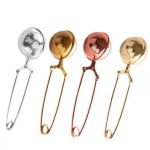 Stainless Steel Sphere Mesh Tea Strainer Coffee Herb  Diffuser Handle Spice Filter Tea Ball Match Tea Infuser