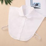 CLS002 Wholesale  Faux False Collar  Half  Shirts Corsage  Women Cotton Blouse Fake Collars Neckline - Image 7