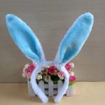 Cute Lovely Plush Long Rabbit Ears Band Women Girl Bunny Headband Headwear Ear Decorations Hair Accessories for Cosplay - Image 5