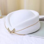 Custom air Plane Flight Costume Cosplay Career Stewardess Etiquette Hostess Attendant Beret Hat - Image 8