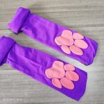 Hot Selling Cute Cat Paw Women's Cotton Socks Breathable 3D Sexy Lolita Knee High Stockings for Cosplay Festival Knitted Tube - Image 9