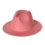 Wholesale High Quality Mixed Color European and American Blank Retro Men's Felt Fedora Hats Jazz Hat - Image 32