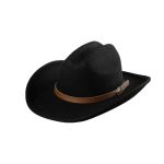 CUSTOM LOGO Luxury Wool Men Western Bands Unisex Texas Bulk Ranger Keychain Buy Wholesale Belt Buckle Cowboy Fedora Hats - Image 9