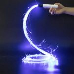 OEM  Rave Whip Glowing  Fiber Optic Dance Whip RGB Color Whip for  for Holiday - Image 6