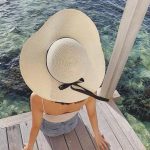 New Simple Foldable Wide Brim Floppy Girls Straw Sun Beach Women Summer Hat Uv Protect Travel Lady Cap Female - Image 2