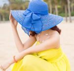 Wholesale Fashion Summer Beach Sun Straw Hat for Women,  Beautiful Style Seaside Big Brim Woven Stars Ornament Paper Straw H - Image 8
