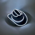 Light-Up Cowboy Hat EL LED Flashing Wire Party Performances Graduation Ramadan School Thanksgiving Diwali New Design Bag Packing - Image 14