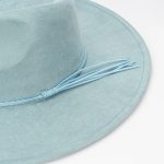 12 Colors High Quality Cheaper Wholesale Women and Men Wide Brim Suede Fedora Hats - Image 4