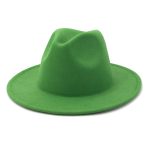 Wholesale High Quality Mixed Color European and American Blank Retro Men's Felt Fedora Hats Jazz Hat - Image 13