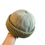 Landlord Sailor Cap Docker Hat for Unisex Brimless Breathable Hip Hop Beanie Hats Adjustable - Image 2