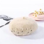 Berets-EA039 Winter Wool Beret With Rhinestone Pearls Beads Female Cap Autumn Spring Hat Solid Color Top Quality Women Boina - Image 10
